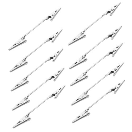 FUNOMOCYA 20 Stück Visitenkartenhalter Notizhalter Clip Krokodilklemmen Für Memos Mehrzweck Memo Clips Klemme Für Fotohalter Nachrichtenclips Bilderclips Notizklemmen von FUNOMOCYA