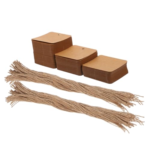 FUNOMOCYA 200 Stück Kraftpapier Geschenkanhänger mit Löchern und Juteschnur Blanko Beschreibbare Preisschilder für Schmuck Kleidung DIY Projekte Hochzeiten und Geschenkverpackungen FUNOMOCYA 200 Stück Kraftpapier Geschenkanhänger mit Löchern und Juteschnur Blanko Beschreibbare Preisschilder für Schmuck Kleidung DIY Projekte Hochzeiten und Geschenkverpackungen von FUNOMOCYA