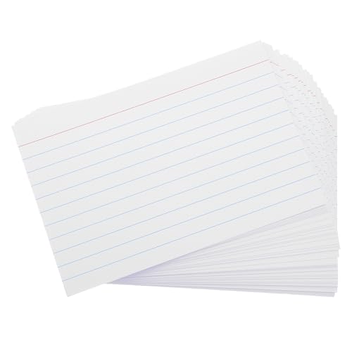 FUNOMOCYA 200 linierte Notizkarten: Horizontale, dicke Karteikarten, linierte Karteikarten zum Lernen, fürs Büro, fürs Klassenzimmer, für Notizen, Listen, Prüfungen, Präsentationen FUNOMOCYA 200 linierte Notizkarten: Horizontale, dicke Karteikarten, linierte Karteikarten zum Lernen, fürs Büro, fürs Klassenzimmer, für Notizen, Listen, Prüfungen, Präsentationen von FUNOMOCYA