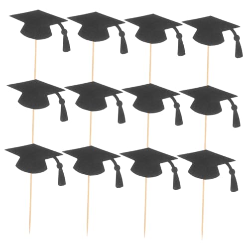 FUNOMOCYA 24 Stück Abschlussfeier Cupcake Toppers Kreative Kuchendekoration für Graduierung Vielseitig Einsetzbar für Schulveranstaltungen und Persönliche Feiern aus Umweltfreundlichem FUNOMOCYA 24 Stück Abschlussfeier Cupcake Toppers Kreative Kuchendekoration für Graduierung Vielseitig Einsetzbar für Schulveranstaltungen und Persönliche Feiern aus Umweltfreundlichem von FUNOMOCYA