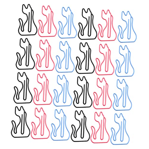 FUNOMOCYA 24 Stück Niedliche Katzen Büroklammern Lustige Tierformen Lesezeichen für Schule und Büro Robust und Langlebig für Notizen und Karten Geschenkidee für FUNOMOCYA 24 Stück Niedliche Katzen Büroklammern Lustige Tierformen Lesezeichen für Schule und Büro Robust und Langlebig für Notizen und Karten Geschenkidee für von FUNOMOCYA