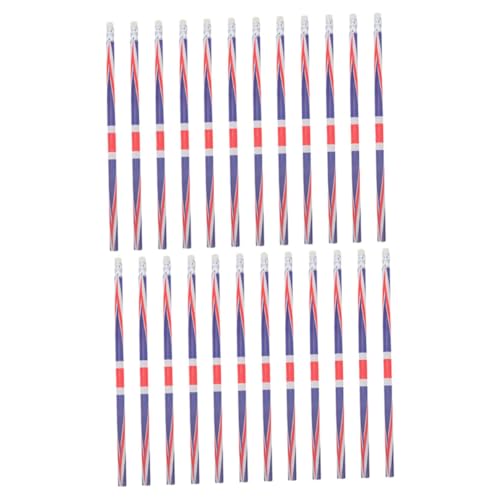 FUNOMOCYA 24 Stück Teiliges Buntstifte mit Radiergummi Britisches Flaggenmotiv Kindgerecht Buntes Muster Leicht und für Schule Klassenzimmer und Kreative Lernaktivitäten FUNOMOCYA 24 Stück Teiliges Buntstifte mit Radiergummi Britisches Flaggenmotiv Kindgerecht Buntes Muster Leicht und für Schule Klassenzimmer und Kreative Lernaktivitäten von FUNOMOCYA