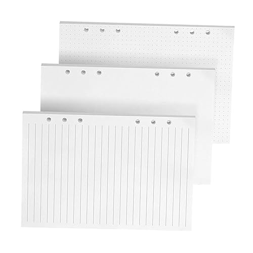 FUNOMOCYA 240 Stück Teiliges Nachfüllpapier für Ringbuch Notizbuch Glattes Schreibpapier Inklusive Blanko Kariert und Liniertes Papier Vielseitig für Büro Schule Tagebuch Geeignet FUNOMOCYA 240 Stück Teiliges Nachfüllpapier für Ringbuch Notizbuch Glattes Schreibpapier Inklusive Blanko Kariert und Liniertes Papier Vielseitig für Büro Schule Tagebuch Geeignet von FUNOMOCYA