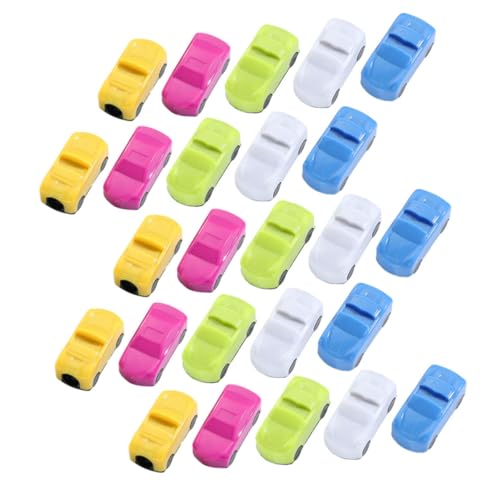 FUNOMOCYA 25 Stück Auto-Bleistiftspitzer Mini-Bleistiftspitzer tragbarer Bleistiftspitzer geschärft gesteckt schulsachen Anleitung für Bleistiftspitzer manueller Bleistiftspitzer Plastik von FUNOMOCYA