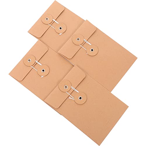 FUNOMOCYA 25 Stück Kraftpapier Dokumentenumschläge Wiederverwendbare Aufbewahrungstaschen für Büro Schule Reisen für Briefe und Dokumente FUNOMOCYA 25 Stück Kraftpapier Dokumentenumschläge Wiederverwendbare Aufbewahrungstaschen für Büro Schule Reisen für Briefe und Dokumente von FUNOMOCYA