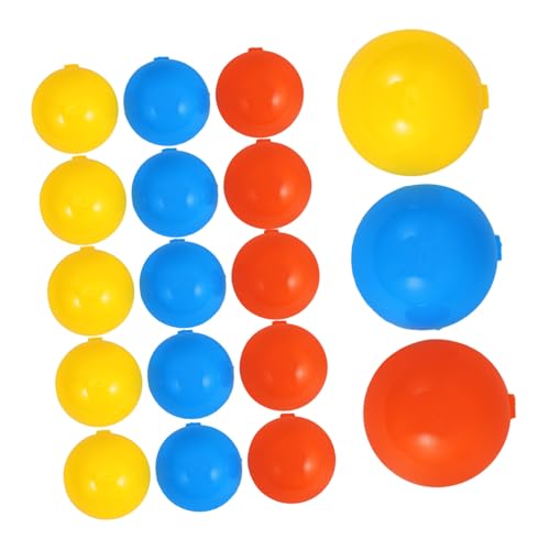 FUNOMOCYA 25 Stück Teiliges Bunte Kunststoff Losbälle Befüllbare Hohle Tombola Kugeln mit Öffnung Leichte Wiederverwendbare Party Raffle Bälle für Gewinnspiele und Events FUNOMOCYA 25 Stück Teiliges Bunte Kunststoff Losbälle Befüllbare Hohle Tombola Kugeln mit Öffnung Leichte Wiederverwendbare Party Raffle Bälle für Gewinnspiele und Events von FUNOMOCYA