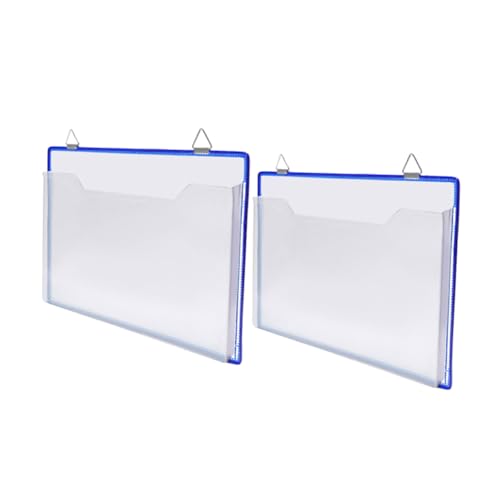 FUNOMOCYA 2Stücke Aktenorganisator zur Wandmontage Transparenter Aktenordner Hängende Dokumententasche Stabiler Aktenhalter Praktische Aufbewahrung für Dokumente und Briefe FUNOMOCYA 2Stücke Aktenorganisator zur Wandmontage Transparenter Aktenordner Hängende Dokumententasche Stabiler Aktenhalter Praktische Aufbewahrung für Dokumente und Briefe von FUNOMOCYA