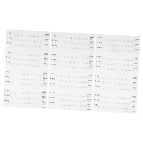 FUNOMOCYA 3 Blatt Kalenderaufkleber Selbstklebende Monatsindex-register für Planer Notizbücher Journale Schreibaufkleber Kalender Feiertagssticker zur Kreativen Planung FUNOMOCYA 3 Blatt Kalenderaufkleber Selbstklebende Monatsindex-register für Planer Notizbücher Journale Schreibaufkleber Kalender Feiertagssticker zur Kreativen Planung von FUNOMOCYA