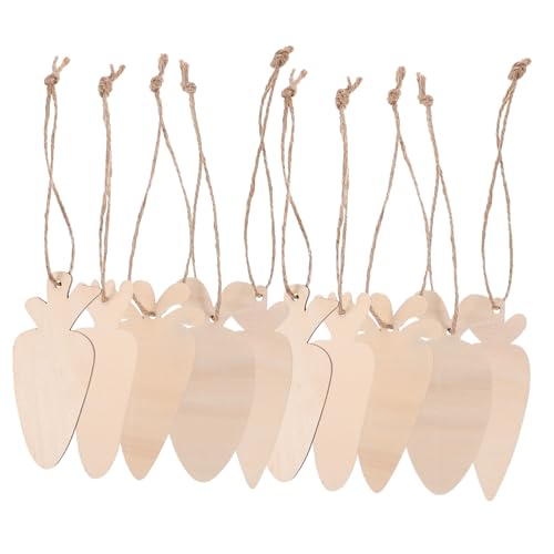 FUNOMOCYA 3 Sätze Holz Karotten Ausschnitte zum Bemalen Blanko Holz Ornamente für DIY Bastelprojekte Teilig mit Naturhanfschnüren Osterdekoration Kreative Wohnaccessoires FUNOMOCYA 3 Sätze Holz Karotten Ausschnitte zum Bemalen Blanko Holz Ornamente für DIY Bastelprojekte Teilig mit Naturhanfschnüren Osterdekoration Kreative Wohnaccessoires von FUNOMOCYA