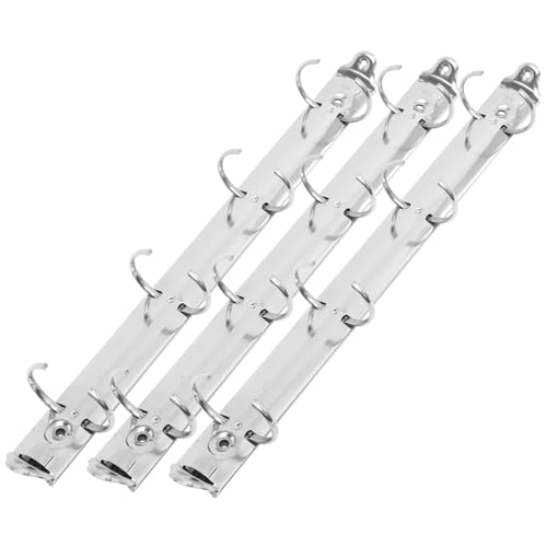 FUNOMOCYA 3 Stück Teiliges Metall binder Mechanismus Ringbuchclips für Lose Tragbare Ringordner Einlagen Stabiler Notebook Binder Clip für Büro und Zuhause FUNOMOCYA 3 Stück Teiliges Metall binder Mechanismus Ringbuchclips für Lose Tragbare Ringordner Einlagen Stabiler Notebook Binder Clip für Büro und Zuhause von FUNOMOCYA