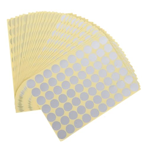 FUNOMOCYA 30 Blatt Selbstklebende Farbige Kreis Aufkleber Gold Silber Runde Punkt Etiketten Für Büro Klassenzimmer Kalender Planer Organisation Ablösbar Vielseitig Nutzbar FUNOMOCYA 30 Blatt Selbstklebende Farbige Kreis Aufkleber Gold Silber Runde Punkt Etiketten Für Büro Klassenzimmer Kalender Planer Organisation Ablösbar Vielseitig Nutzbar von FUNOMOCYA