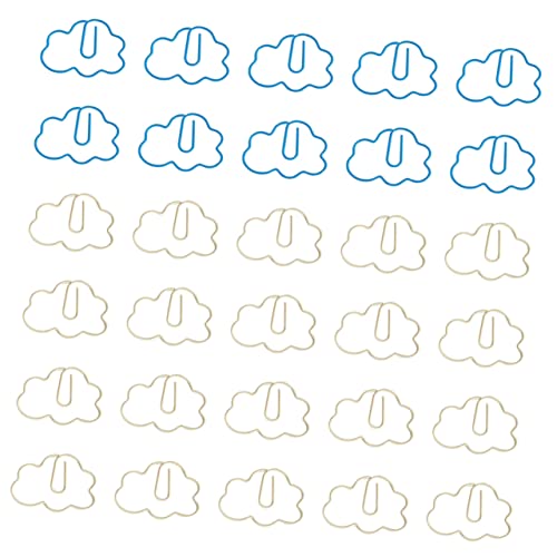 FUNOMOCYA 30 Stück Cloud Form Büroklammern Weiche Papierklammern und Milchweiß für Büro Schule und Zuhause Vielseitige Klammern für Dokumente Fotos und Notizen FUNOMOCYA 30 Stück Cloud Form Büroklammern Weiche Papierklammern und Milchweiß für Büro Schule und Zuhause Vielseitige Klammern für Dokumente Fotos und Notizen von FUNOMOCYA