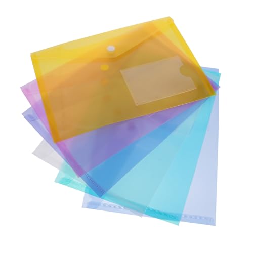 FUNOMOCYA 30 Stück Teiliges Dokumententaschen Transparent mit Snap Button Wiederverwendbare PP Kunststoff Mappe Wasser und Reißfest als Dokumenten Organizer für Büro und Schule FUNOMOCYA 30 Stück Teiliges Dokumententaschen Transparent mit Snap Button Wiederverwendbare PP Kunststoff Mappe Wasser und Reißfest als Dokumenten Organizer für Büro und Schule von FUNOMOCYA