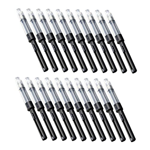 FUNOMOCYA 30 Stück Tintenabsorber Tintenfüllassistent Universal- Tintenstift Tintenaufnahme für Stift tintenkonverter schreibwaren Farbhilfe Tintenaufnahme für Füllfederhalter Plastik von FUNOMOCYA