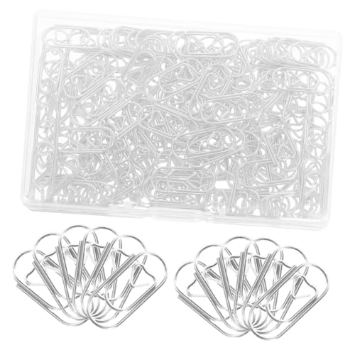 FUNOMOCYA 300 Stück Metall -Büroklamme Büroklammern für zu Hause Büroklammern testen Office-Dokumentenklammern Binderclip Notizen Metallklammern für Papier Silber FUNOMOCYA 300 Stück Metall -Büroklamme Büroklammern für zu Hause Büroklammern testen Office-Dokumentenklammern Binderclip Notizen Metallklammern für Papier Silber von FUNOMOCYA