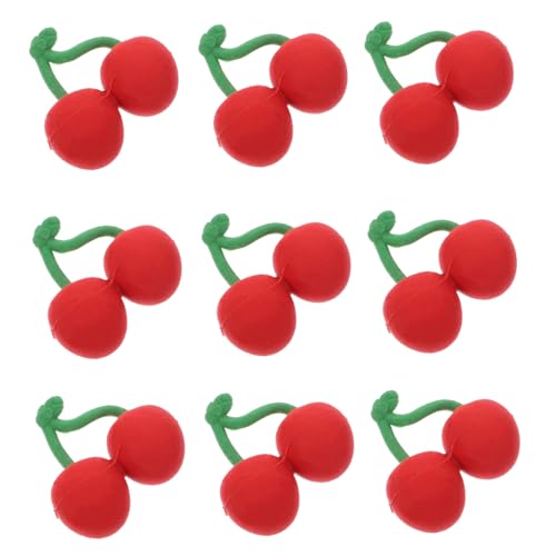 FUNOMOCYA 30Stücke Mini Radiergummis Mit Fruchtmuster Süße Kirsch Radiergummis Für Schulbedarf Mitgebsel Für Geburtstagsfeiern Und Schulaktivitäten von FUNOMOCYA