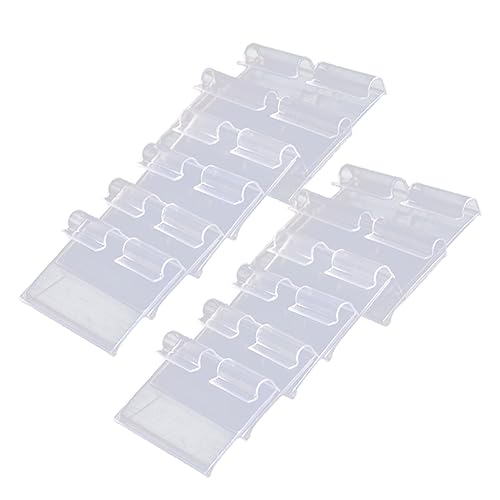 FUNOMOCYA 36 Stück PVC Preisschilder Transparente Preisetiketten für Supermärkte Geschäfte und Einzelhandel Einfach Anzubringen für Beschriftung von Produkten FUNOMOCYA 36 Stück PVC Preisschilder Transparente Preisetiketten für Supermärkte Geschäfte und Einzelhandel Einfach Anzubringen für Beschriftung von Produkten von FUNOMOCYA