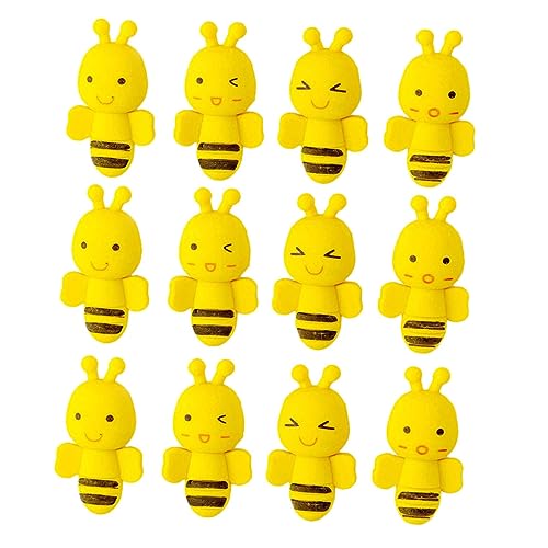 FUNOMOCYA 36 Stück Teiliges Niedliche Bienen Radiergummis Lustige Cartoon Radierer für Sichere Materialqualität Kleine Form als Schul Malwerkzeug und Geburtstag Mitgebsel FUNOMOCYA 36 Stück Teiliges Niedliche Bienen Radiergummis Lustige Cartoon Radierer für Sichere Materialqualität Kleine Form als Schul Malwerkzeug und Geburtstag Mitgebsel von FUNOMOCYA