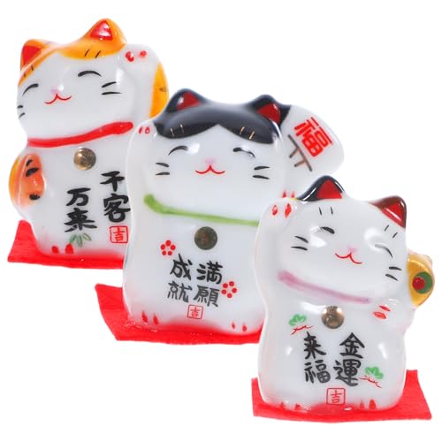 FUNOMOCYA Hinzufügen Von Handwerkskunst 3 Stücke Kätzchen Katze Desktop Ornamente Home Office Decor FUNOMOCYA Hinzufügen Von Handwerkskunst 3 Stücke Kätzchen Katze Desktop Ornamente Home Office Decor von FUNOMOCYA