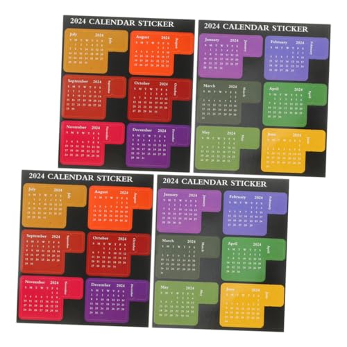 FUNOMOCYA 4 Blätter -Klebeband büroartikel büromaterial notebook sticker aufklebebuchstaben Pads Etiketten Aufkleber farbig kalender DIY planer tabs kompakte Buchregisterkarten Papier FUNOMOCYA 4 Blätter -Klebeband büroartikel büromaterial notebook sticker aufklebebuchstaben Pads Etiketten Aufkleber farbig kalender DIY planer tabs kompakte Buchregisterkarten Papier von FUNOMOCYA