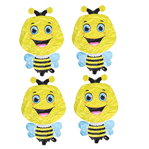 FUNOMOCYA 4 Stück Bienen Folienballons Kreative Tierform Luftballons für Kindergeburtstag und Partys Hochwertige Aluminiumfolie und Langlebig für und Außendekoration FUNOMOCYA 4 Stück Bienen Folienballons Kreative Tierform Luftballons für Kindergeburtstag und Partys Hochwertige Aluminiumfolie und Langlebig für und Außendekoration von FUNOMOCYA