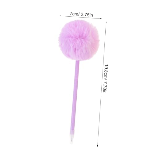 FUNOMOCYA 4 Stück Bunte Pom Pom Kugelschreiber mit Flauschigem Ball Ergonomische Schreibstifte für Mädchen Büro Schule Glattes Schreiben Niedliche Geschenkidee FUNOMOCYA 4 Stück Bunte Pom Pom Kugelschreiber mit Flauschigem Ball Ergonomische Schreibstifte für Mädchen Büro Schule Glattes Schreiben Niedliche Geschenkidee von FUNOMOCYA