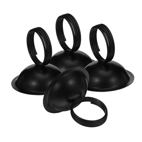 FUNOMOCYA 4 Stück Metall Tischkartenhalter mit Rundem Sockel Stabiler Vielseitiger Memo Fotoclips für Büro Home-office und Event Eleganter Hinweis Visitenkartenhalter FUNOMOCYA 4 Stück Metall Tischkartenhalter mit Rundem Sockel Stabiler Vielseitiger Memo Fotoclips für Büro Home-office und Event Eleganter Hinweis Visitenkartenhalter von FUNOMOCYA
