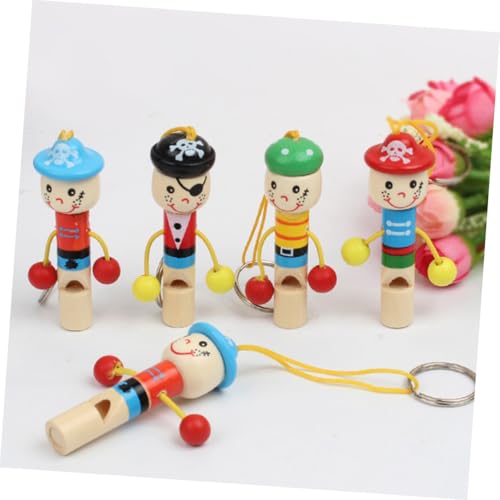 FUNOMOCYA 4 Stück Teiliges Bunte Holzpfeifen Kinderpfeifen mit Piraten cartoon design Musikalisches Kinderspielzeug Ergonomisch Geformt für Frühe Musikförderung und Geburtstagsgeschenke FUNOMOCYA 4 Stück Teiliges Bunte Holzpfeifen Kinderpfeifen mit Piraten cartoon design Musikalisches Kinderspielzeug Ergonomisch Geformt für Frühe Musikförderung und Geburtstagsgeschenke von FUNOMOCYA