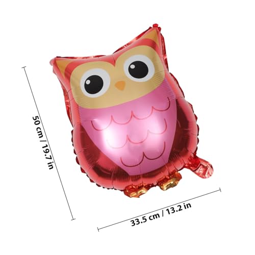 FUNOMOCYA 4 Stück Teiliges Eulen Folienballon Cartoon Tier Motiv Party Dekoration für Shower und Geburtstag Langlebig als Fotorequisite und Party mitgebsel FUNOMOCYA 4 Stück Teiliges Eulen Folienballon Cartoon Tier Motiv Party Dekoration für Shower und Geburtstag Langlebig als Fotorequisite und Party mitgebsel von FUNOMOCYA
