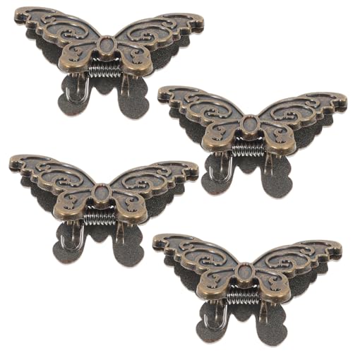 FUNOMOCYA 4 Stück Teiliges Journal Clips Kleine Büroklammern aus Starke Schmetterlingsklammern für Dokumentenorganisation Vielseitig für Büro Schule und Zuhause FUNOMOCYA 4 Stück Teiliges Journal Clips Kleine Büroklammern aus Starke Schmetterlingsklammern für Dokumentenorganisation Vielseitig für Büro Schule und Zuhause von FUNOMOCYA