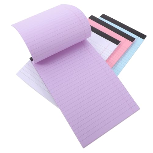 FUNOMOCYA 4 Stück Teiliges Kleine Linierte Notizblöcke Farbiges Papier mit Leicht Abreißbaren für Büro Schule To Do Listen und Kreative Notizen FUNOMOCYA 4 Stück Teiliges Kleine Linierte Notizblöcke Farbiges Papier mit Leicht Abreißbaren für Büro Schule To Do Listen und Kreative Notizen von FUNOMOCYA