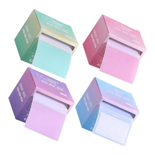 FUNOMOCYA 4 Stück Teiliges Selbstklebende Haftnotizen mit Stark Haftenden Vollflächigen Pads in Farbverlauf Blau Grün Praktischem Ausziehspender für Büro und Alltag Vielseitig Einsetzbar an FUNOMOCYA 4 Stück Teiliges Selbstklebende Haftnotizen mit Stark Haftenden Vollflächigen Pads in Farbverlauf Blau Grün Praktischem Ausziehspender für Büro und Alltag Vielseitig Einsetzbar an von FUNOMOCYA