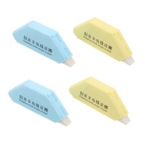 FUNOMOCYA 4 Stück Teiliges Skizzenradierer mit Minimalem Abrieb Mehrwinkelige Weiche Radiergummis für Präzises Zeichnen Ergonomisch für Künstler Schüler und Professionelle Kunstprojekte FUNOMOCYA 4 Stück Teiliges Skizzenradierer mit Minimalem Abrieb Mehrwinkelige Weiche Radiergummis für Präzises Zeichnen Ergonomisch für Künstler Schüler und Professionelle Kunstprojekte von FUNOMOCYA