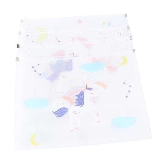 FUNOMOCYA 4 Stück Teiliges Transparente Multifunktionale Dokumententaschen aus Strapazierfähigem Kunststoff mit Reißverschluss Wasserabweisend für Büro Schule und Organisation Dokumenten FUNOMOCYA 4 Stück Teiliges Transparente Multifunktionale Dokumententaschen aus Strapazierfähigem Kunststoff mit Reißverschluss Wasserabweisend für Büro Schule und Organisation Dokumenten von FUNOMOCYA