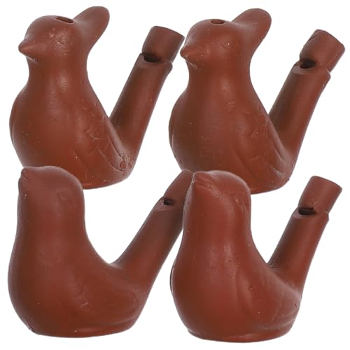 FUNOMOCYA 4 Stück Wasser Vogel Pfeifen Teiliges mit Niedlichem Vogelmotiv aus Langlebigem Keramik für Outdoor Spiel und Haustiertraining Geburtstag Mitgebsel FUNOMOCYA 4 Stück Wasser Vogel Pfeifen Teiliges mit Niedlichem Vogelmotiv aus Langlebigem Keramik für Outdoor Spiel und Haustiertraining Geburtstag Mitgebsel von FUNOMOCYA
