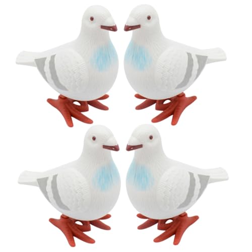 FUNOMOCYA 4 Stück Wind up Kleine Lustige Tauben Tiere für Mitgebsel Partyspaß Geschenkideen FUNOMOCYA 4 Stück Wind up Kleine Lustige Tauben Tiere für Mitgebsel Partyspaß Geschenkideen von FUNOMOCYA