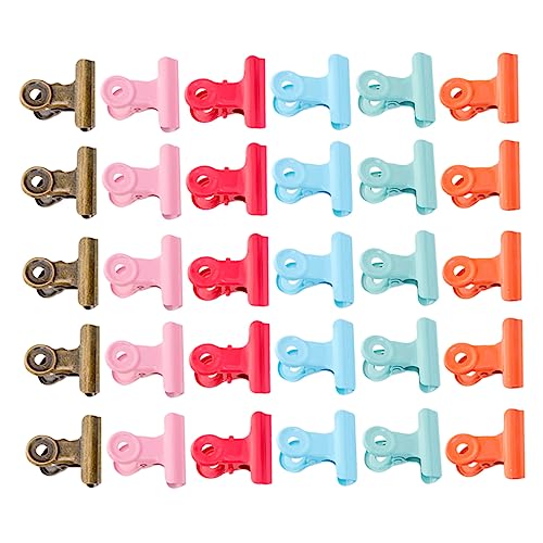 FUNOMOCYA 40 Stück Büroklammer Größe große farbig Veranstalter Clips Pastell Büromappenclip büchereinband book binding büromaterial stule metallklemme schoot Papierhalter Binderclip FUNOMOCYA 40 Stück Büroklammer Größe große farbig Veranstalter Clips Pastell Büromappenclip büchereinband book binding büromaterial stule metallklemme schoot Papierhalter Binderclip von FUNOMOCYA