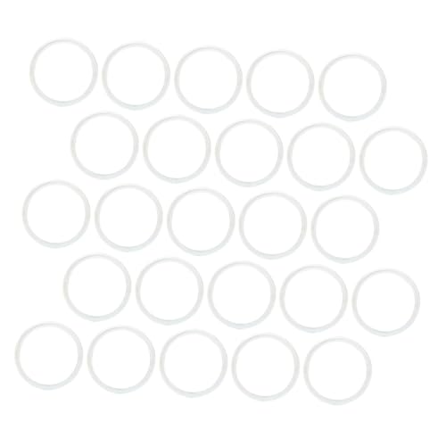 FUNOMOCYA 40 Stück Teiliges Transparente Stabile Loseblatt binder ringe für DIY Notizbücher Planer und Scrapbooks Wiederverwendbar Robust und Leicht für Flexible Organisation FUNOMOCYA 40 Stück Teiliges Transparente Stabile Loseblatt binder ringe für DIY Notizbücher Planer und Scrapbooks Wiederverwendbar Robust und Leicht für Flexible Organisation von FUNOMOCYA