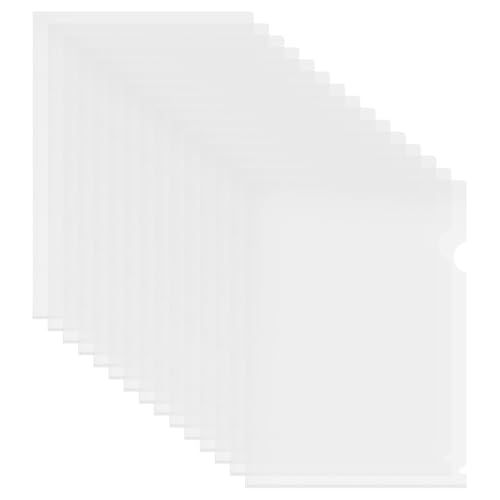 FUNOMOCYA 40 Stück Transparent PP Dokumententaschen Form Wiederverwendbare Prospekthüllen für Büro Praktische Kunststoffdatei Ordner für Dokumentenorganisation FUNOMOCYA 40 Stück Transparent PP Dokumententaschen Form Wiederverwendbare Prospekthüllen für Büro Praktische Kunststoffdatei Ordner für Dokumentenorganisation von FUNOMOCYA