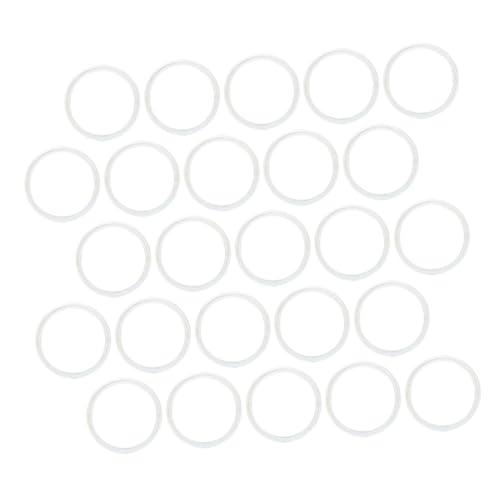 FUNOMOCYA 40 Stück Transparente Binder ringe aus Langlebige und Leichte Bindescheiben für Planer Notizbücher Loseblattordner Installieren Entfernen für Organisation Unterwegs FUNOMOCYA 40 Stück Transparente Binder ringe aus Langlebige und Leichte Bindescheiben für Planer Notizbücher Loseblattordner Installieren Entfernen für Organisation Unterwegs von FUNOMOCYA