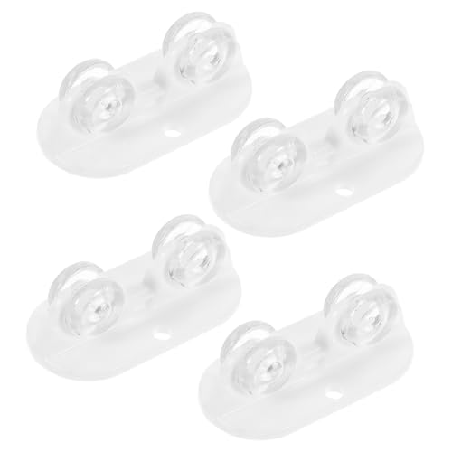 FUNOMOCYA 4Stücke Selbstklebende Möbelrollen für Werkzeugkästen Flexible Caster für Aufbewahrungsboxen für Möbelbeine Starke Tragfähigkeit Langlebig von FUNOMOCYA