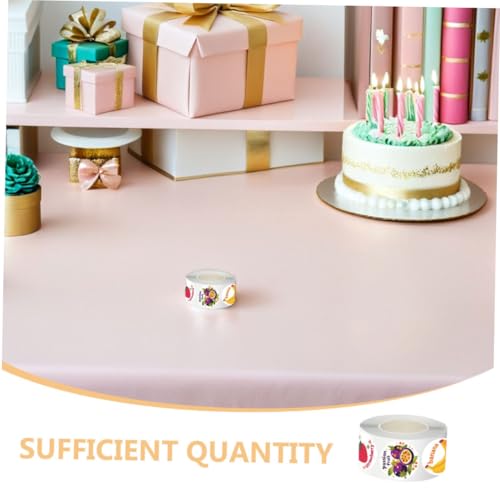 FUNOMOCYA 5 Rollen Obstaufkleber Runde Selbstklebende Früchtemotive Sticker für Diy Basteln Scrapbooking Umschläge Versiegelung Party Geschenkverpackung Lehrer Belohnungen FUNOMOCYA 5 Rollen Obstaufkleber Runde Selbstklebende Früchtemotive Sticker für Diy Basteln Scrapbooking Umschläge Versiegelung Party Geschenkverpackung Lehrer Belohnungen von FUNOMOCYA