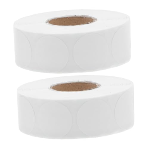FUNOMOCYA 5 Rollen Runde Klebeetiketten Weiß Selbstklebende Punktaufkleber für Büro Klassenzimmer und Zuhause Vielseitige Etiketten Beschriften und Organisieren FUNOMOCYA 5 Rollen Runde Klebeetiketten Weiß Selbstklebende Punktaufkleber für Büro Klassenzimmer und Zuhause Vielseitige Etiketten Beschriften und Organisieren von FUNOMOCYA