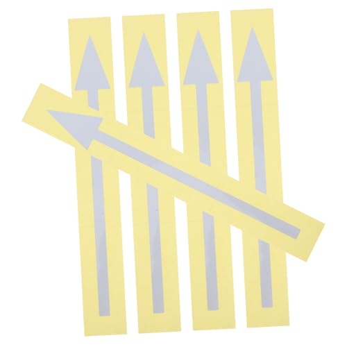 FUNOMOCYA 5 Stück Reflektierender Mailbox -Pfeilaufkleber Wandpfeilkenner Aufkleber Reflective Pfeilschild im Freien Pfeilaufkleber für Wände selbstklebende PVC Weiß FUNOMOCYA 5 Stück Reflektierender Mailbox -Pfeilaufkleber Wandpfeilkenner Aufkleber Reflective Pfeilschild im Freien Pfeilaufkleber für Wände selbstklebende PVC Weiß von FUNOMOCYA
