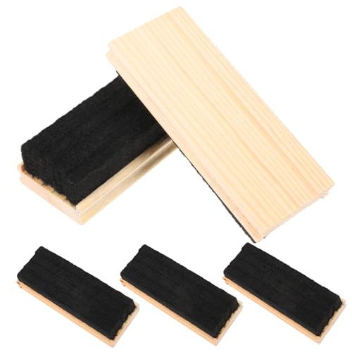 FUNOMOCYA 5 Stück Tafelwischer Aus Wollfilz Tafelreiniger Weißer Radiergummi Schwarze Kreidetafel Whiteboards Von Tafelradierern Whiteboard Radierer Massen Message Board von FUNOMOCYA