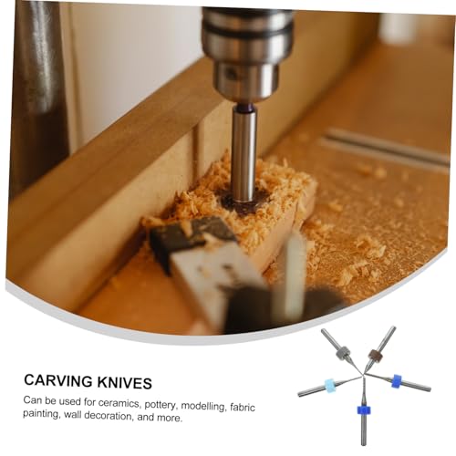 FUNOMOCYA 5 Stück Teiliges Hartmetallfräser für Cnc und Gravur Präzise Router Bits für Pcb Hochwertige Verschleißfeste Fräswerkzeuge Einfach zu Bedienen und Transportieren Zufällige Farbe FUNOMOCYA 5 Stück Teiliges Hartmetallfräser für Cnc und Gravur Präzise Router Bits für Pcb Hochwertige Verschleißfeste Fräswerkzeuge Einfach zu Bedienen und Transportieren Zufällige Farbe von FUNOMOCYA