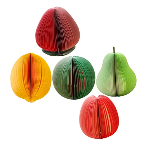 FUNOMOCYA 5 Stück Teiliges Obst Memo Pads Bunte Abreißbare Haftnotizen für Schule Büro Haushalt Kreative Frucht Designs Portable Notizzettel für Schnelle Erinnerungen und Tägliche Nutzung FUNOMOCYA 5 Stück Teiliges Obst Memo Pads Bunte Abreißbare Haftnotizen für Schule Büro Haushalt Kreative Frucht Designs Portable Notizzettel für Schnelle Erinnerungen und Tägliche Nutzung von FUNOMOCYA