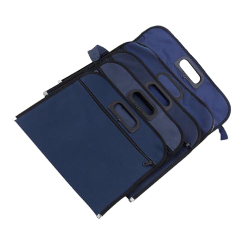 FUNOMOCYA 5 Stück Teiliges Oxford Dokumentenorganizer Wasserdichte Reißverschluss Aktenmappe für Büro Reisen und Schule für Wichtige Unterlagen und Geschäftsreisen von FUNOMOCYA