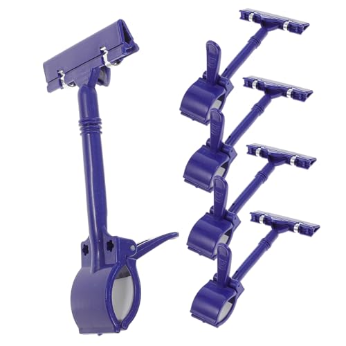 FUNOMOCYA 5 Stück Teiliges Schilderhalter Clip für Werbung Preisauszeichnungen und Geschäften Supermärkten Ausstellungen Robuste Doppelclip Design für Einfachen Einsatz und Wiederverwendung FUNOMOCYA 5 Stück Teiliges Schilderhalter Clip für Werbung Preisauszeichnungen und Geschäften Supermärkten Ausstellungen Robuste Doppelclip Design für Einfachen Einsatz und Wiederverwendung von FUNOMOCYA