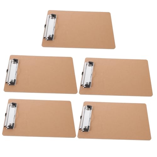 FUNOMOCYA 5 Stück Teiliges Tragbares Klemmbrett für Büro und Schule Schreibtafel Leicht und Stabil für Lehrer und Büromitarbeiter Dokumentenorganisation FUNOMOCYA 5 Stück Teiliges Tragbares Klemmbrett für Büro und Schule Schreibtafel Leicht und Stabil für Lehrer und Büromitarbeiter Dokumentenorganisation von FUNOMOCYA